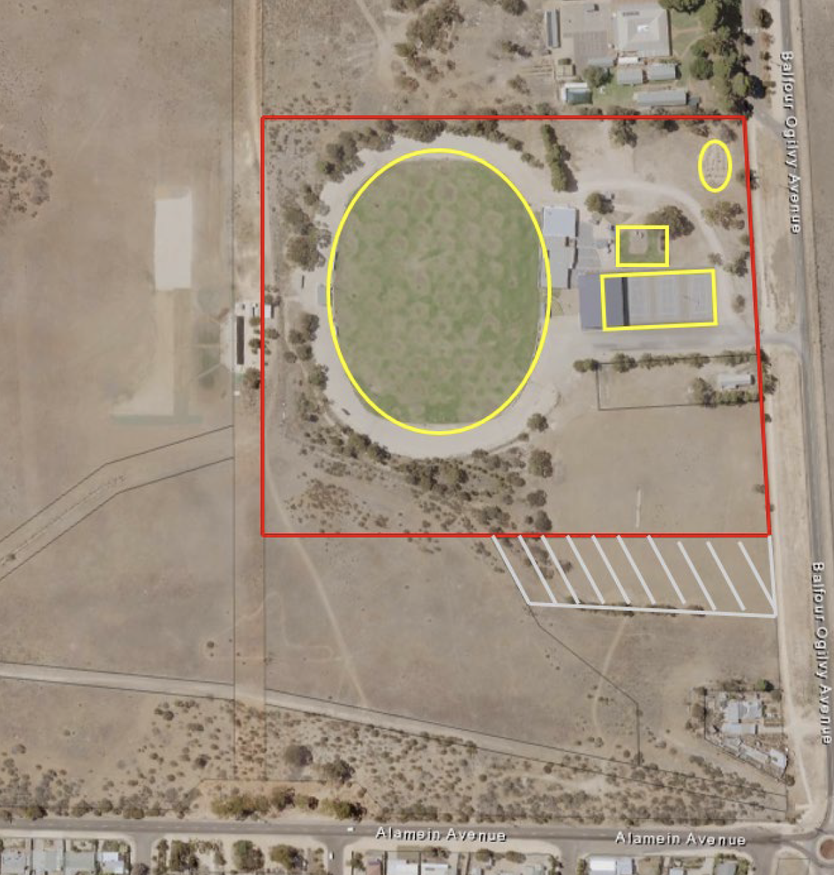Proposed Ground Lease Area - Loxton North Sports Club